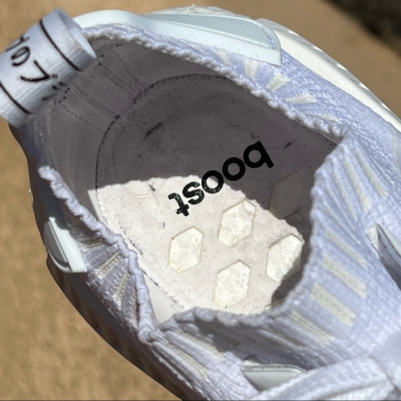 🎉‼️PARTY DROP‼️🎉Adidas NMD R1 PK - “Japan Triple White Primeknit” - Picture 10 of 14